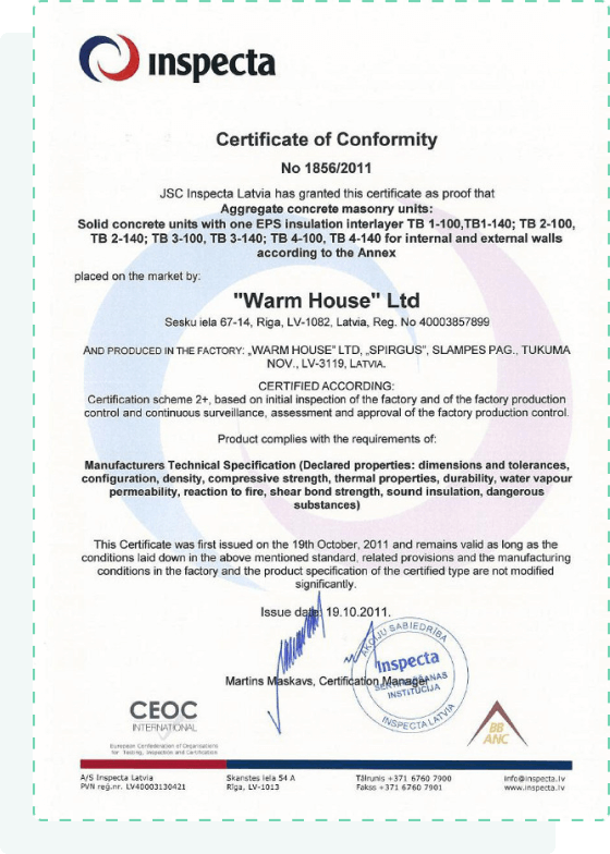 Certificate 2
